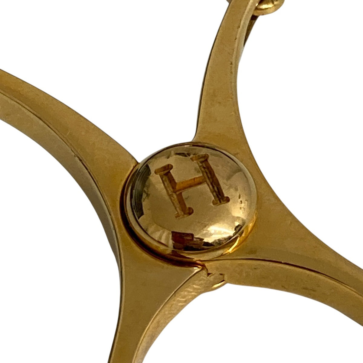 HERMES(エルメス) フィルー グローブホルダーチャーム ゴールド