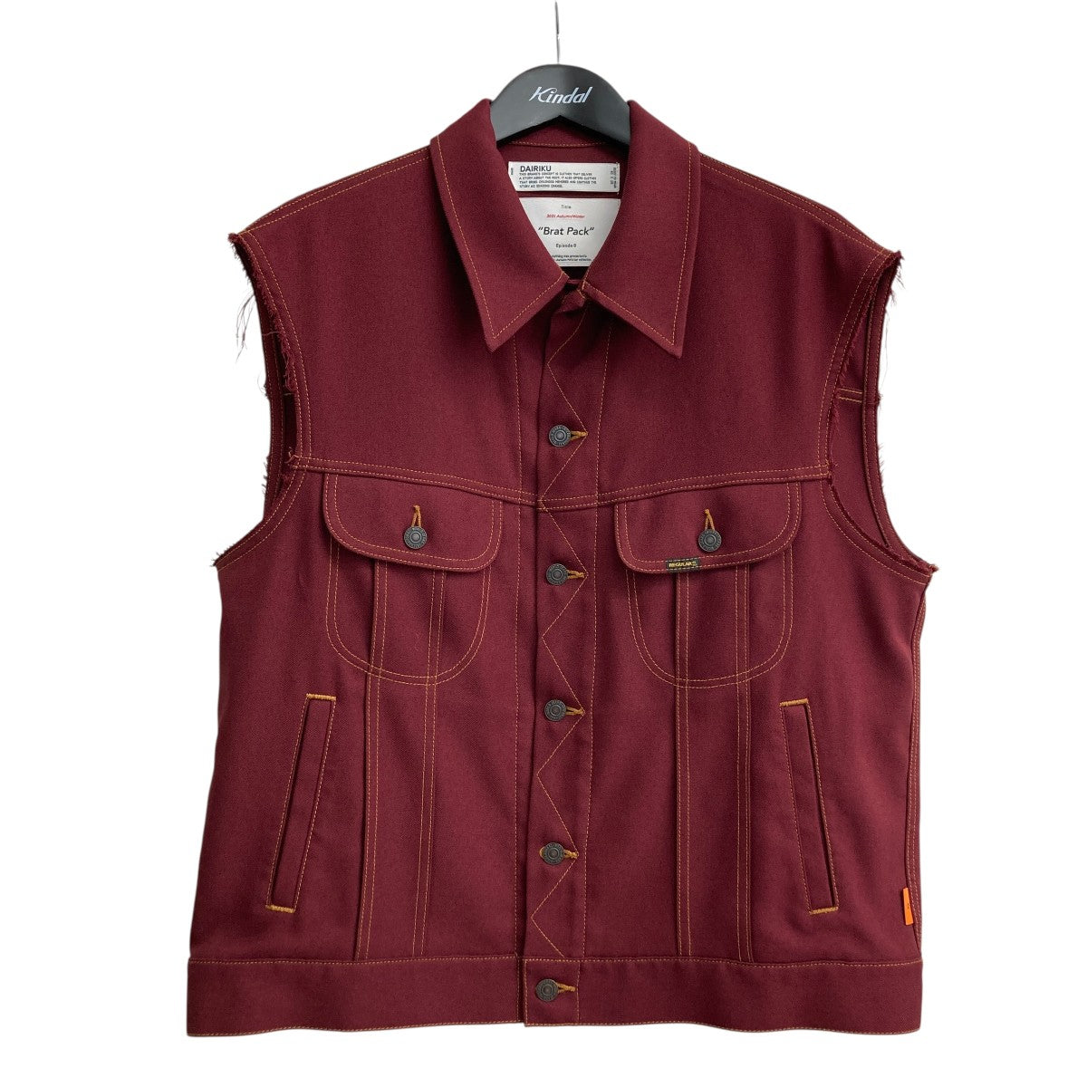 21AWSteve Vestベスト21AW P-2