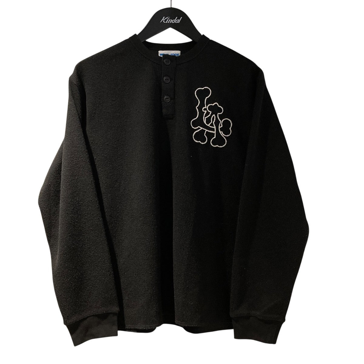 LA HENLY NECK LONG SLEEVEヘンリーネックカットソー2611-15913-010