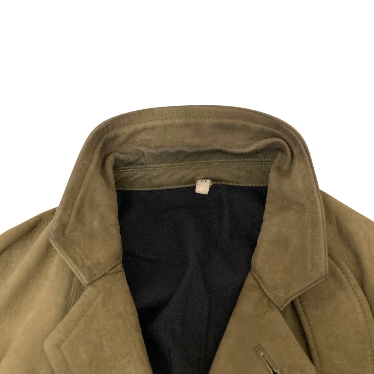 COW SKIN UNCONSTRUCTED LOOSE FIT JACKET JOSEPHレザージャケットSH-40-NUBUCK