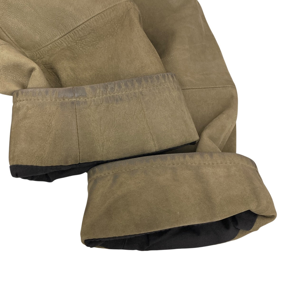 COW SKIN UNCONSTRUCTED LOOSE FIT JACKET JOSEPHレザージャケットSH-40-NUBUCK