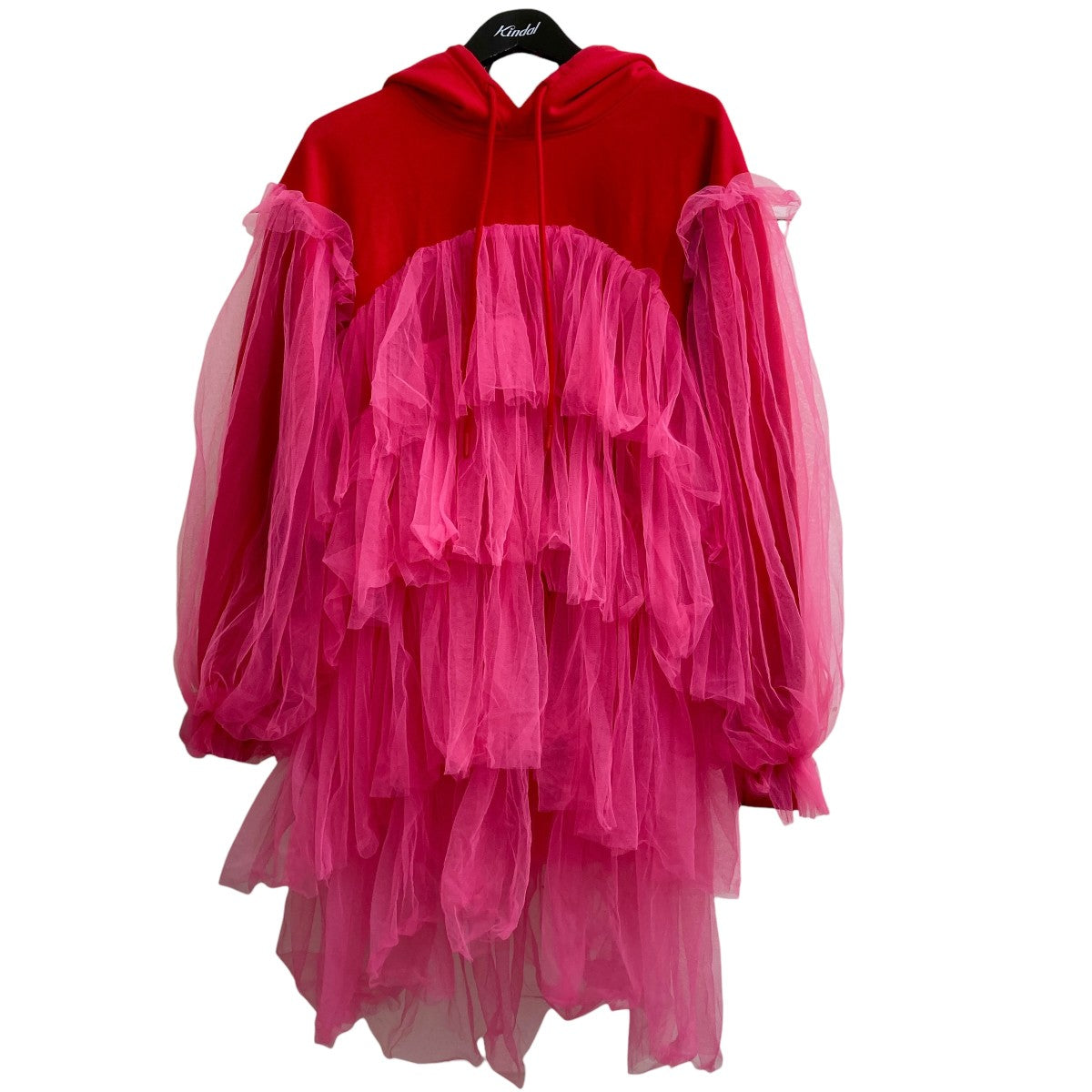 23AWTiered Tulle Trimmed SweatshirtパーカーVS-AW23-CS04