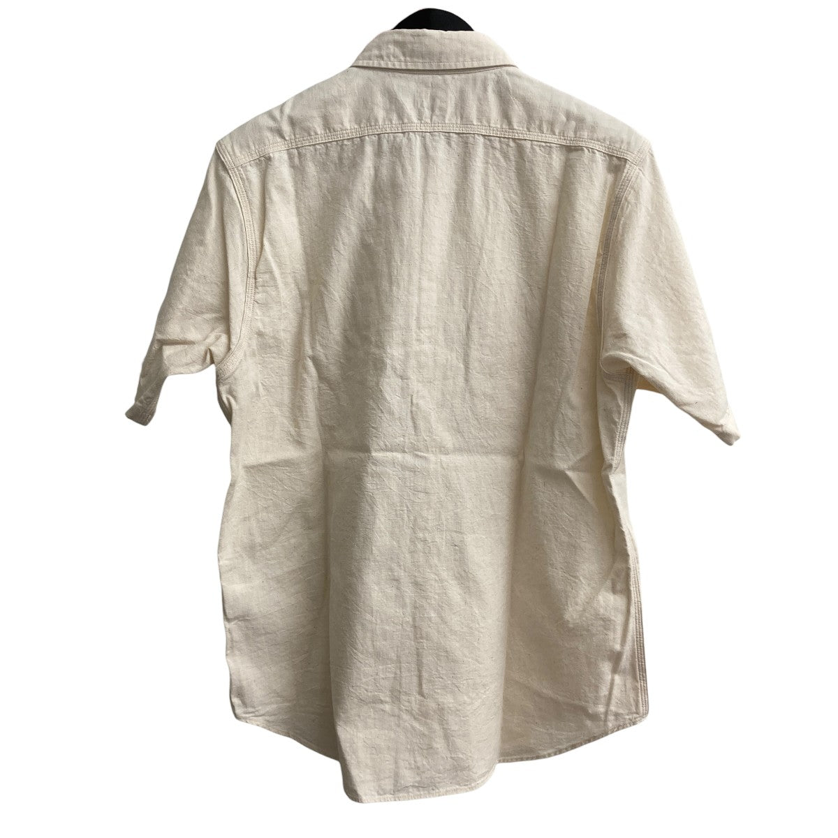 WHITE CHAMBRAY WORK SHIRT (SHORT SLEEVE)半袖シャツSC37942