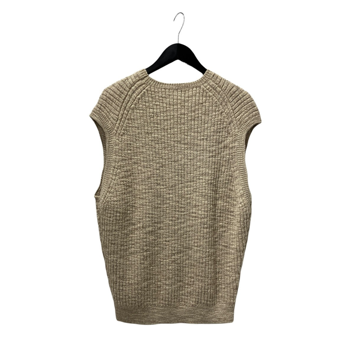 4MIX RIB CREW NECK KNIT VESTニットベスト8118-105-0093