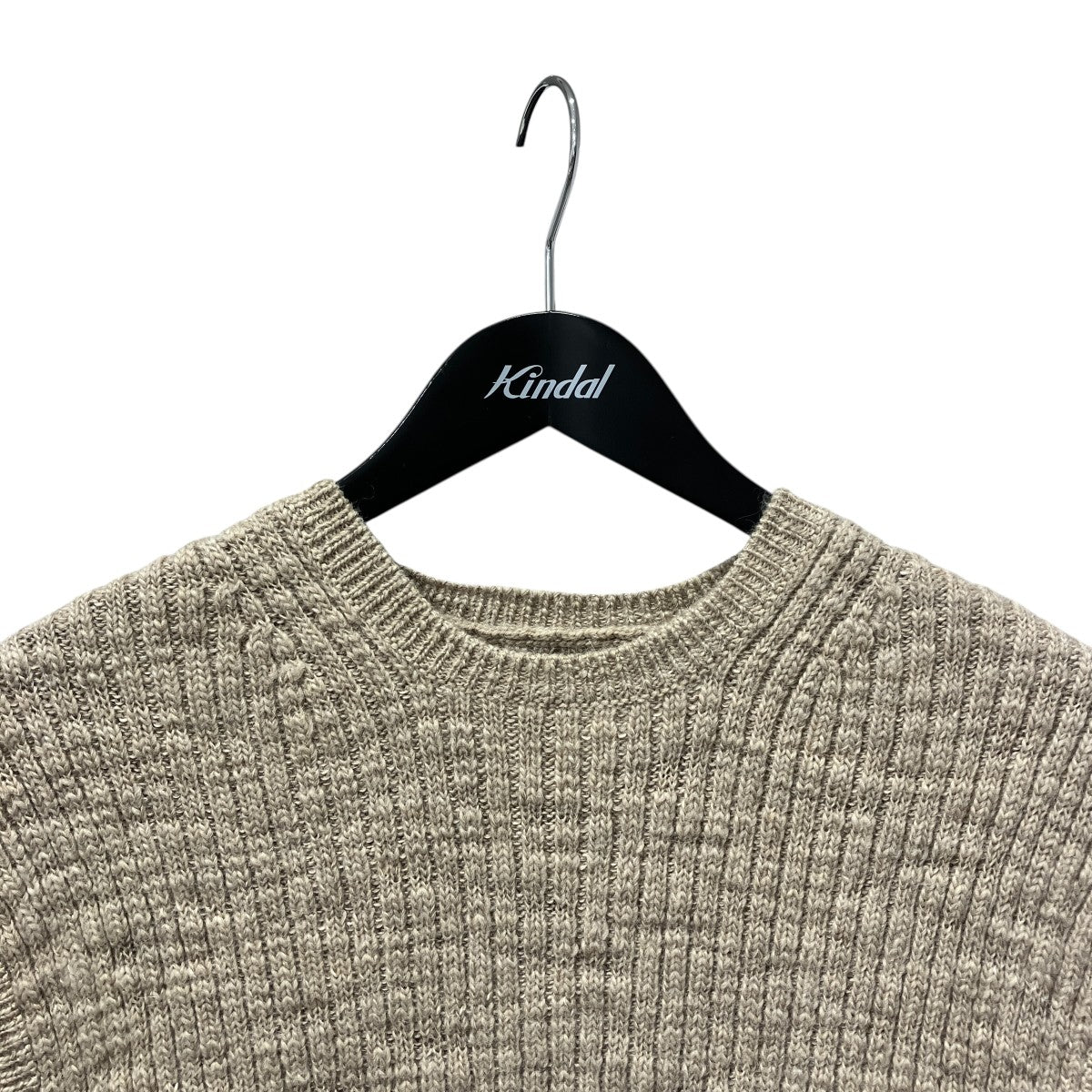 4MIX RIB CREW NECK KNIT VESTニットベスト8118-105-0093