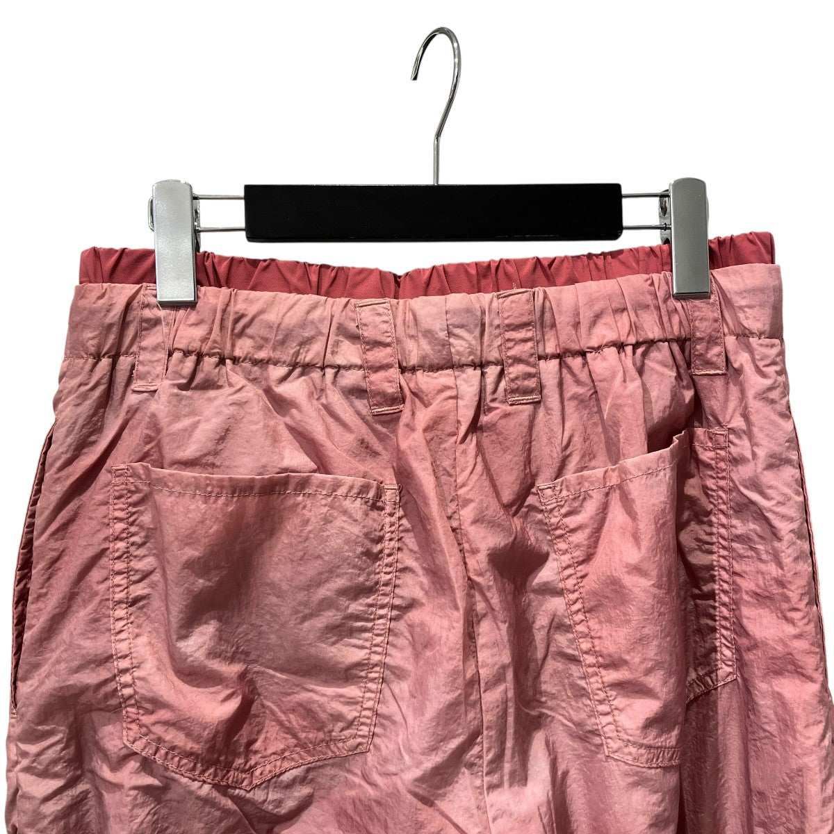 Button Layered Design Nylon Pantsパンツgrapt1335