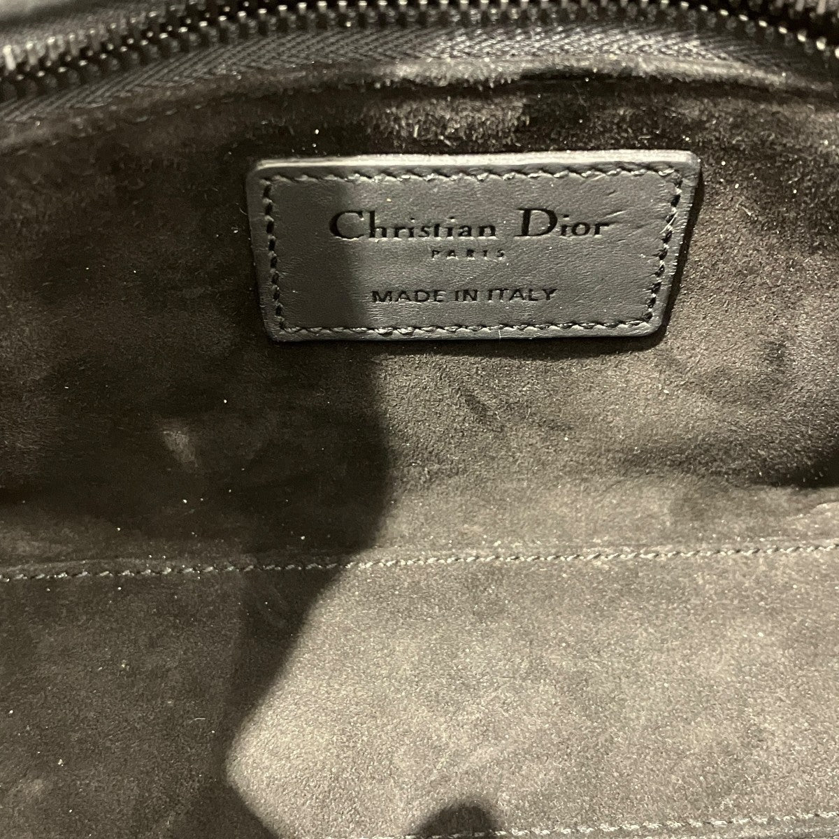 Lady Dior バッグ ミニ カナージュ ウルトラマット カーフスキンチェーンショルダーバッグM0505SLOI M989