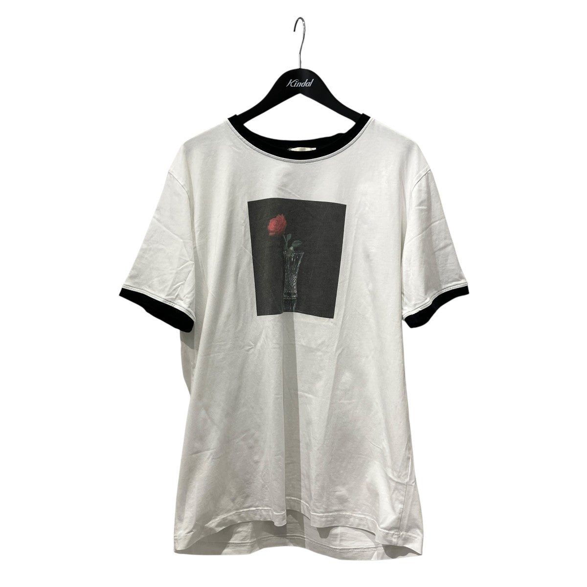 UNFOLLOWコラボ ROSE PRINT T-SHIRTS半袖Tシャツ