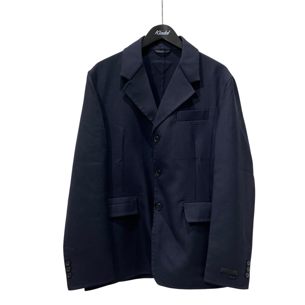 26SSBlue Single-breasted wool blend jacketジャケットUGD375