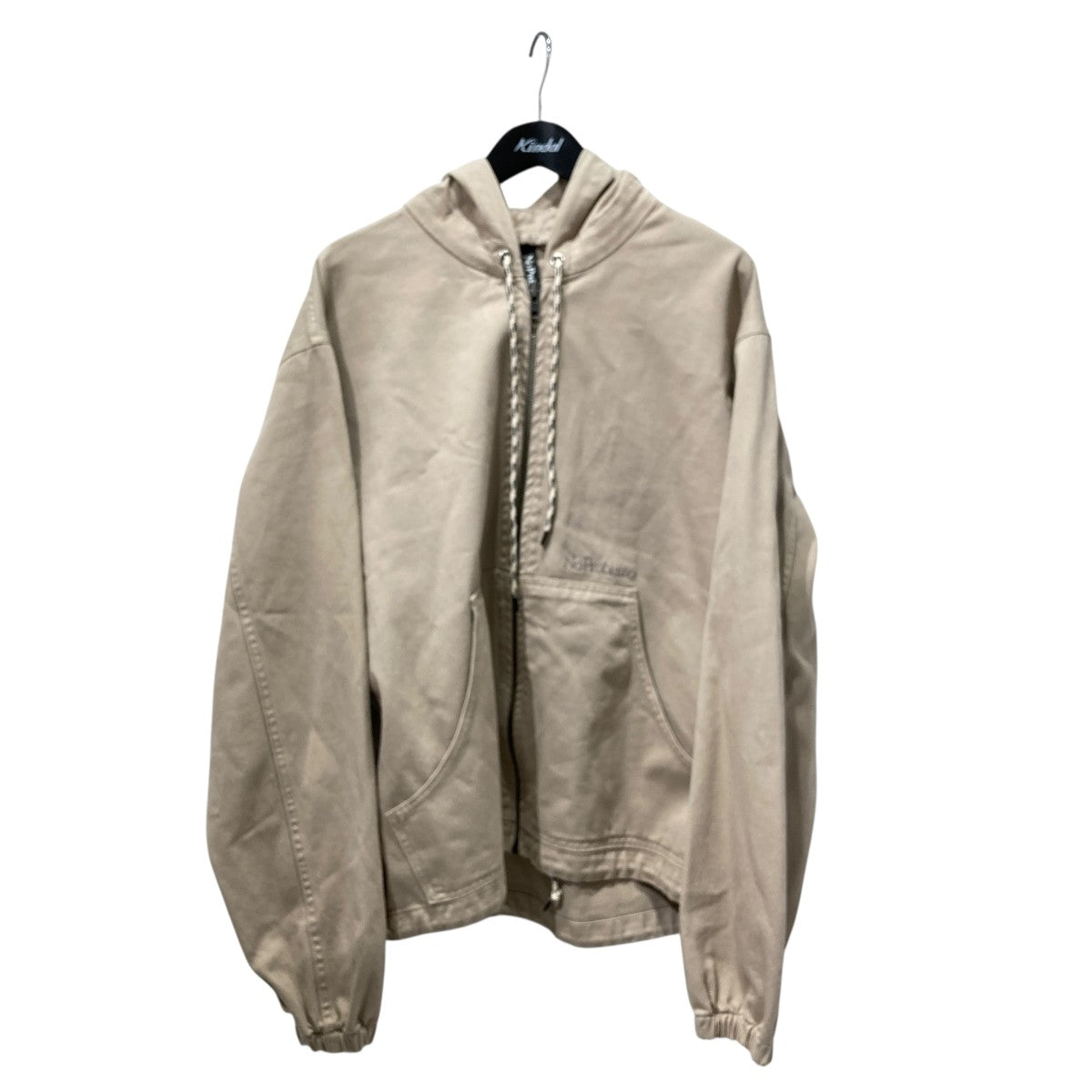Hooded Work Jacket BlackパーカーNPAR70150