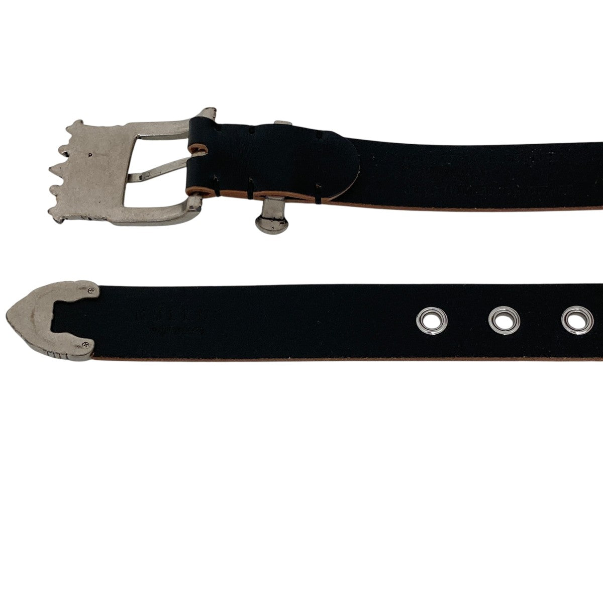 25AWSilver Filled King’s Beltレザーベルト