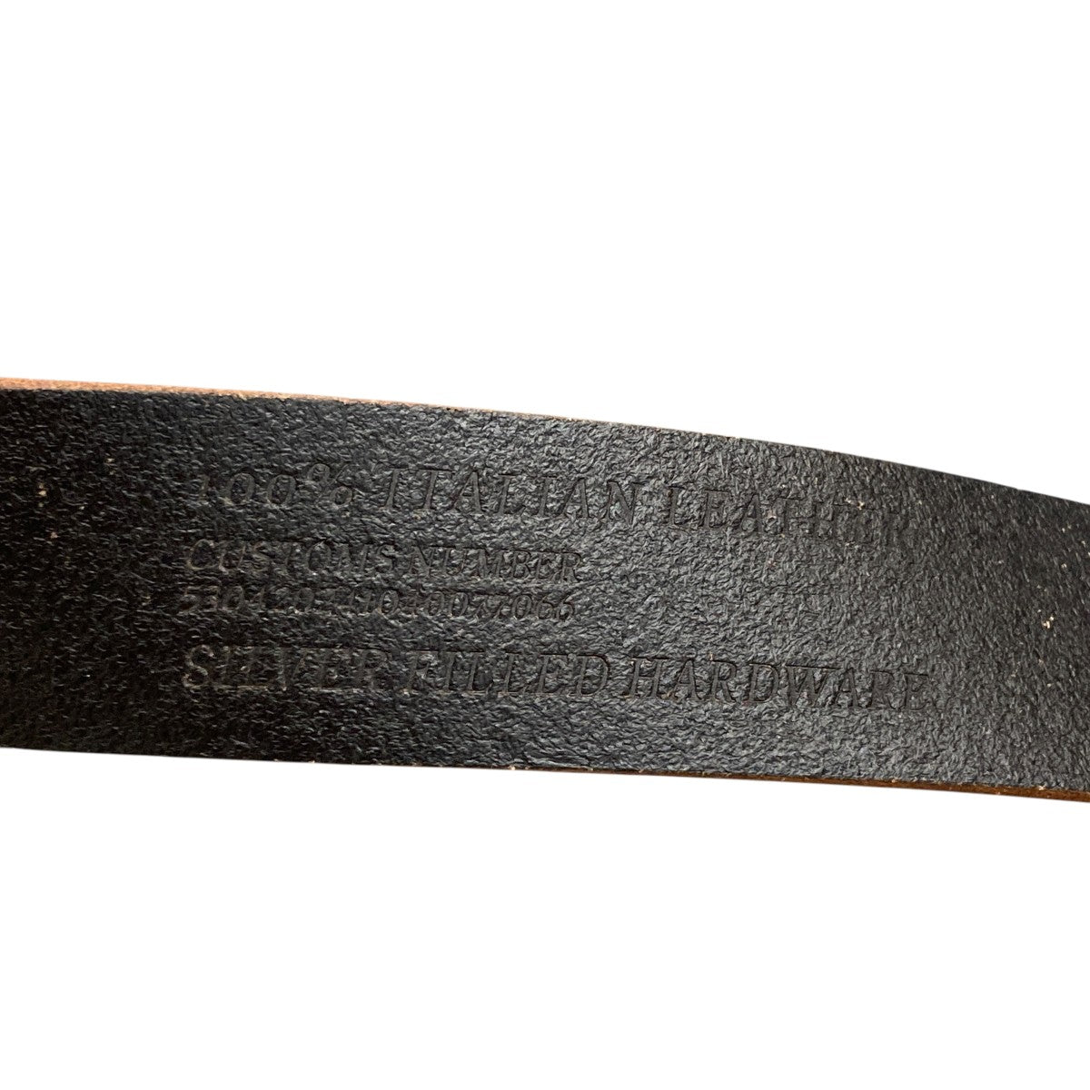 25AWSilver Filled King’s Beltレザーベルト