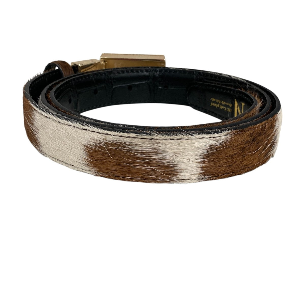26SS18K Gold Plated Reversible Beltベルト