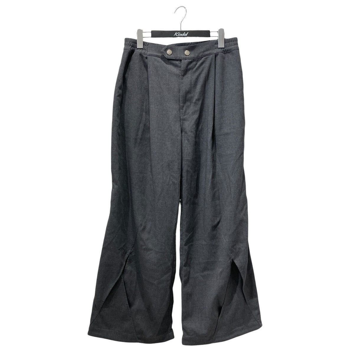 INTERTWINED STRUCTURE TROUSERSワイドパンツNUSS25TRO008