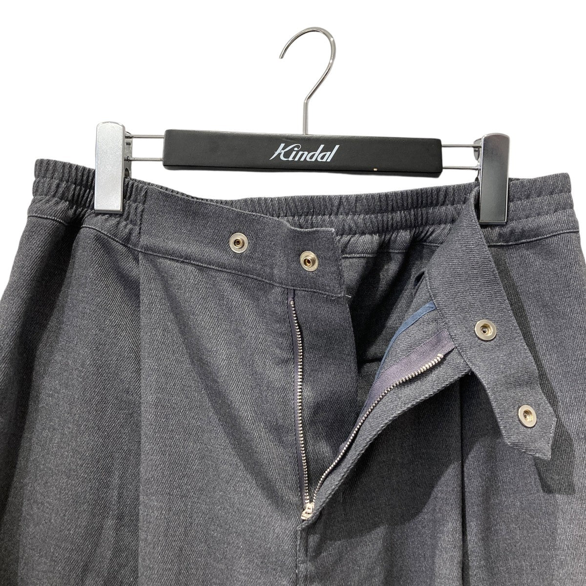 INTERTWINED STRUCTURE TROUSERSワイドパンツNUSS25TRO008