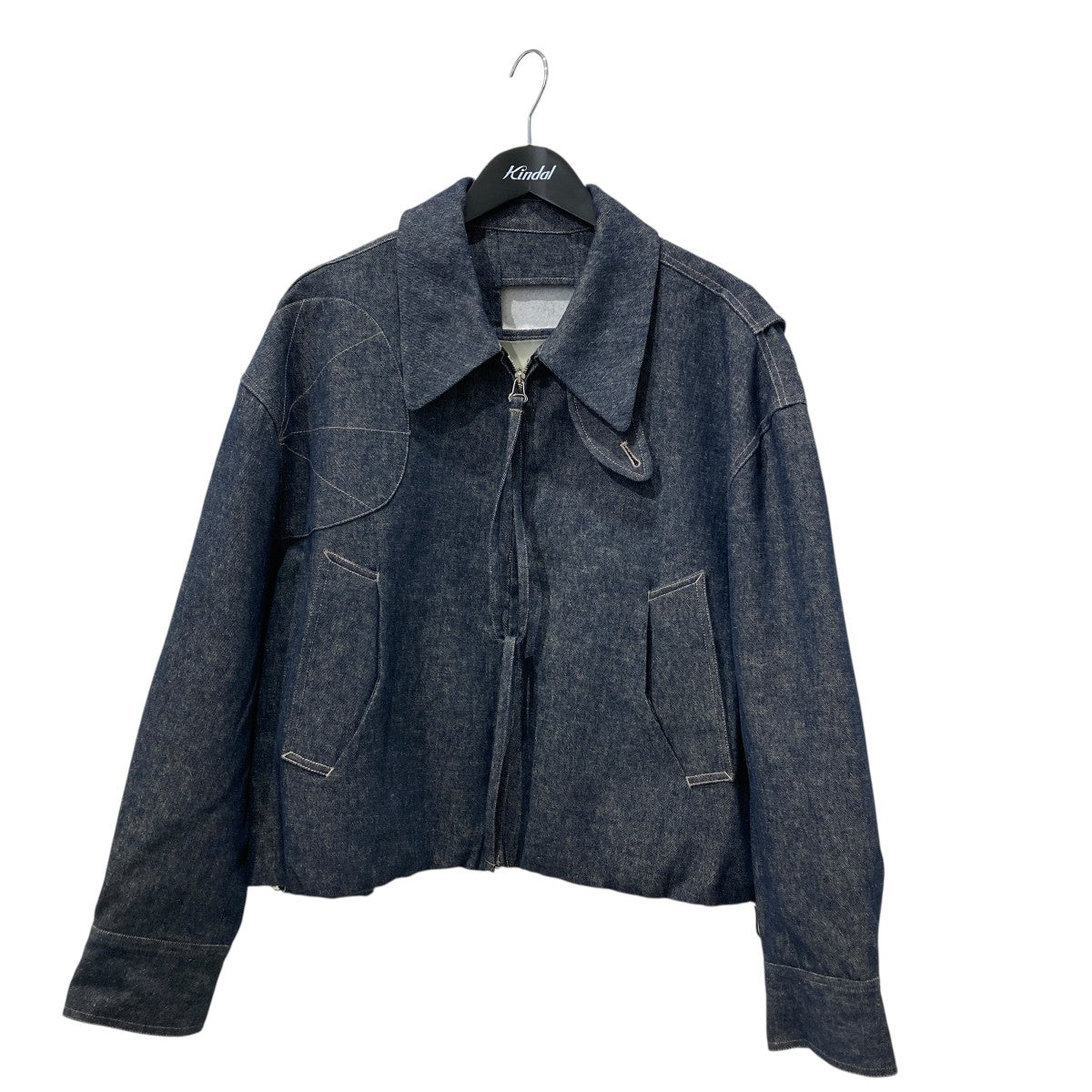 Cropped Shooting JacketデニムジャケットNUSS26JAC003-DEM