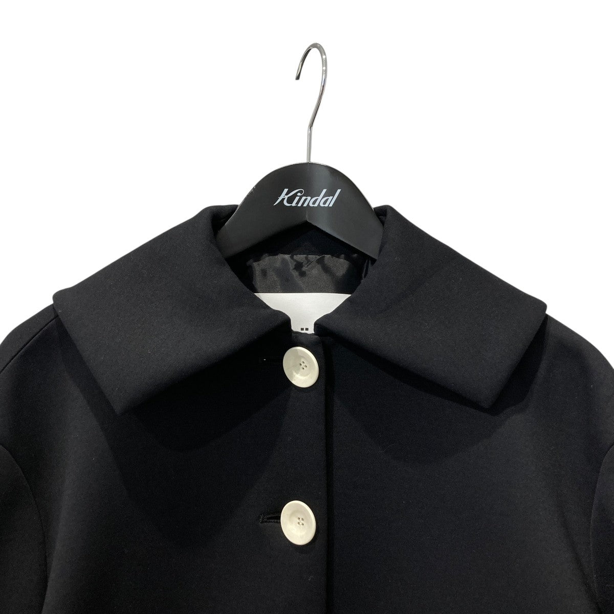 24AWFLAT-COLLAR SILHOUETTE COATコート300HS230-0000