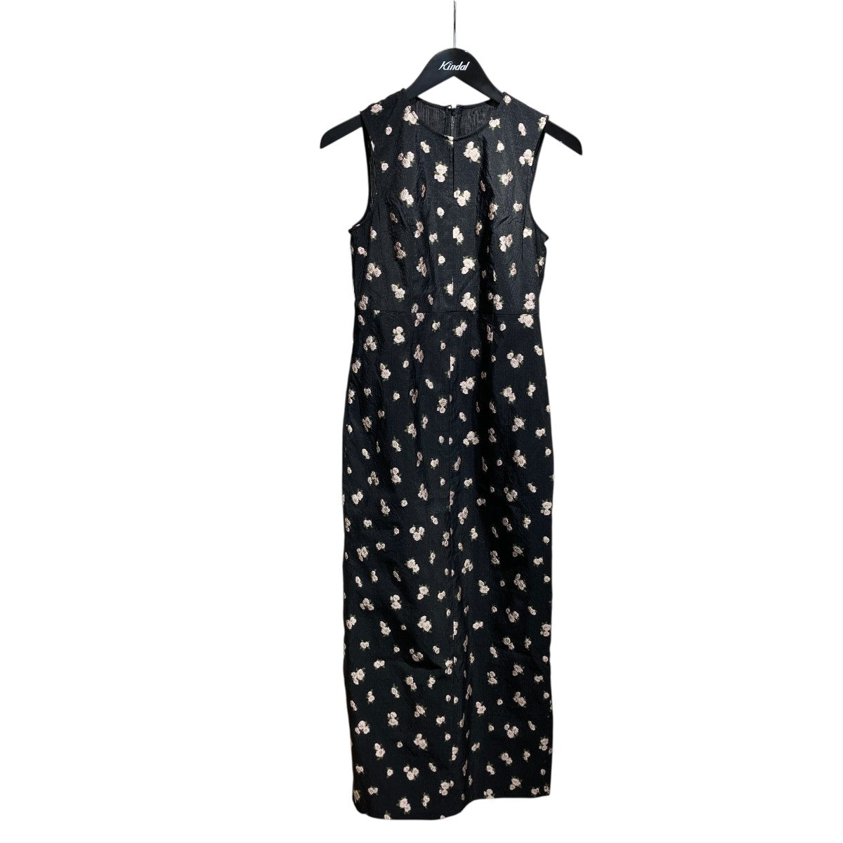 FLOWER JACQUARD ONEPIECEノースリーブワンピース10112-5313