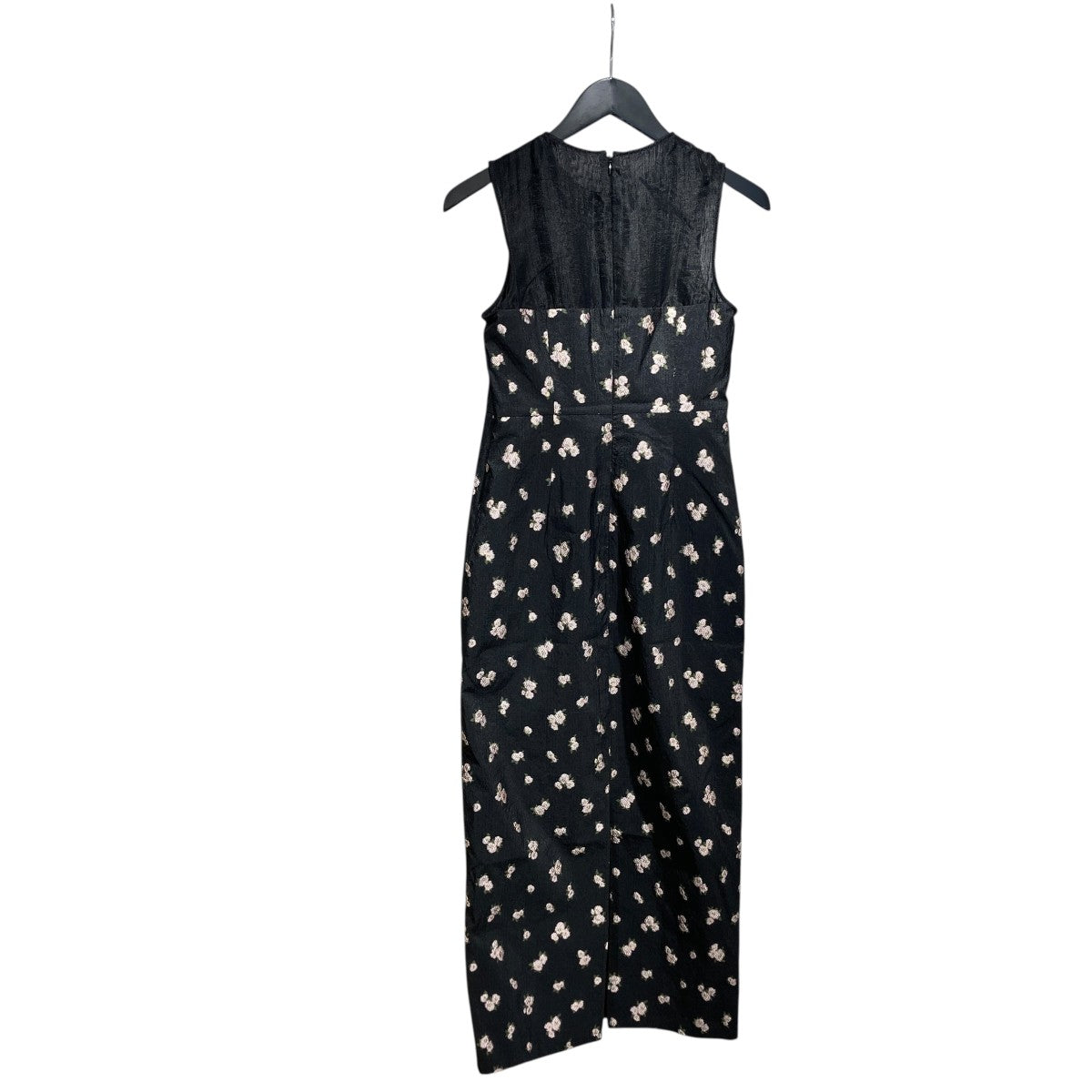 FLOWER JACQUARD ONEPIECEノースリーブワンピース10112-5313