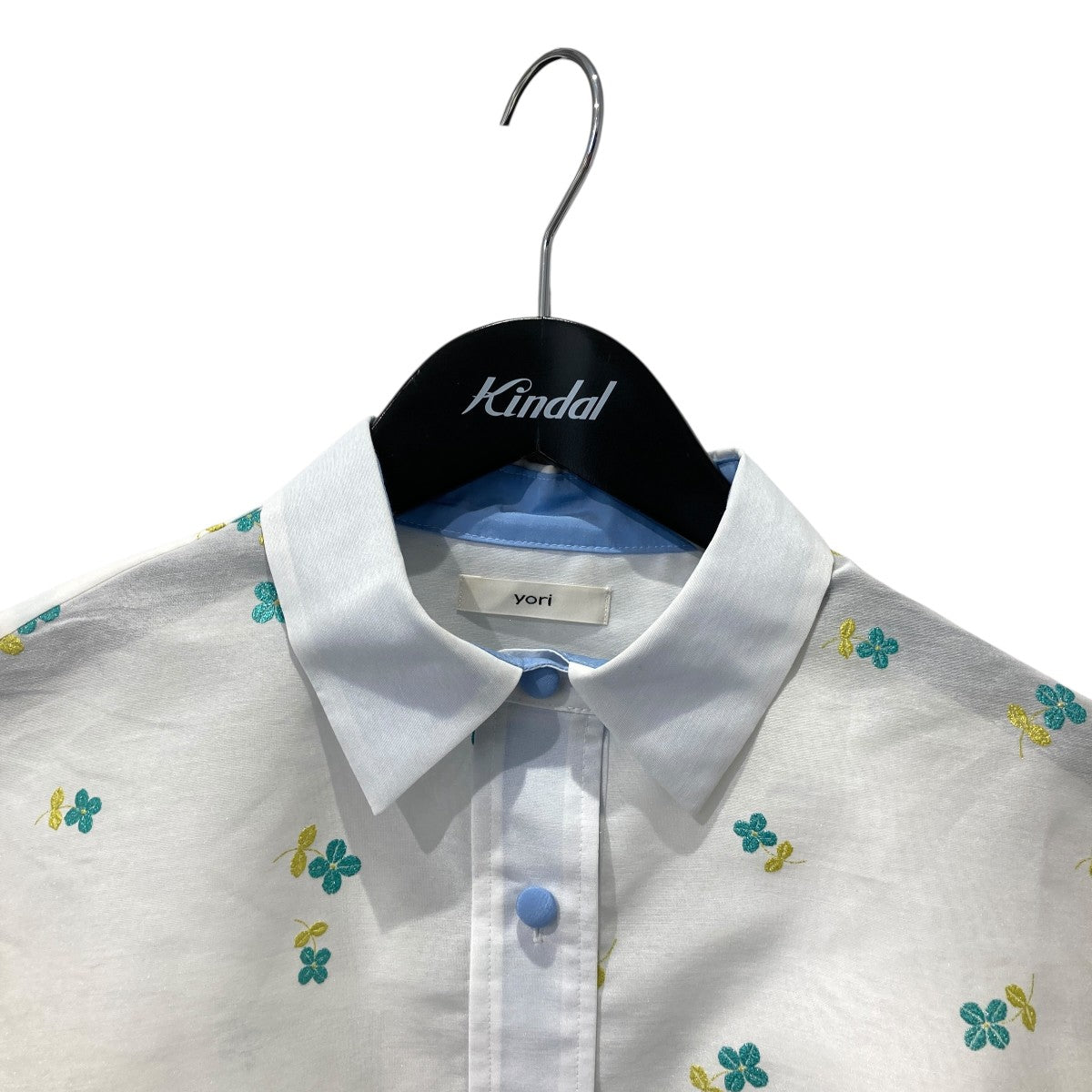 25SSLame Clover Sheer Shirt半袖シャツYR21-25039SP