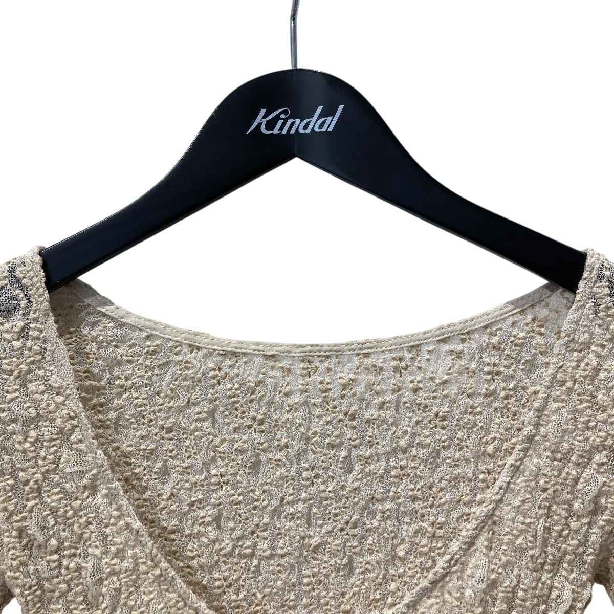 BACK OPEN LACE BODYSUIT長袖Tシャツ10105-1183