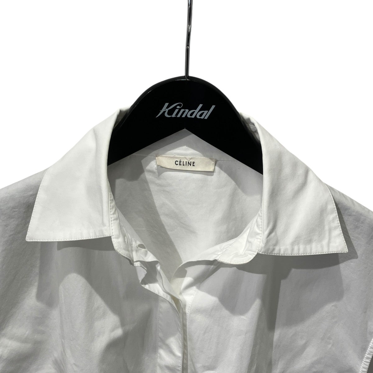 CELINE フィービー期ノースリーブシャツ 古着・中古-3枚目のアイテム画像