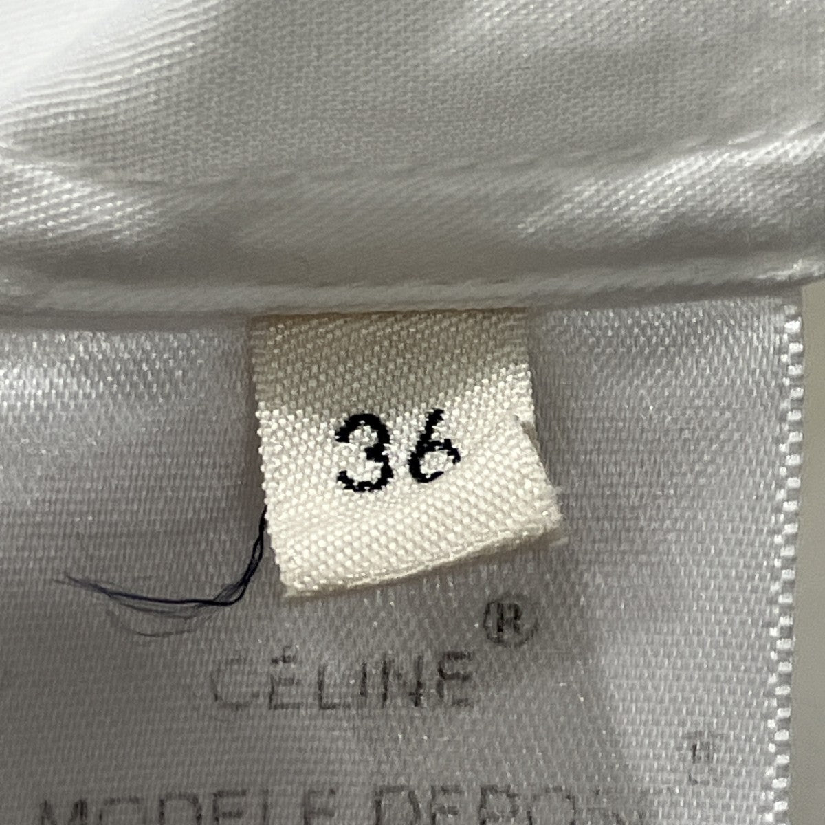 CELINE フィービー期ノースリーブシャツ 古着・中古-6枚目のアイテム画像