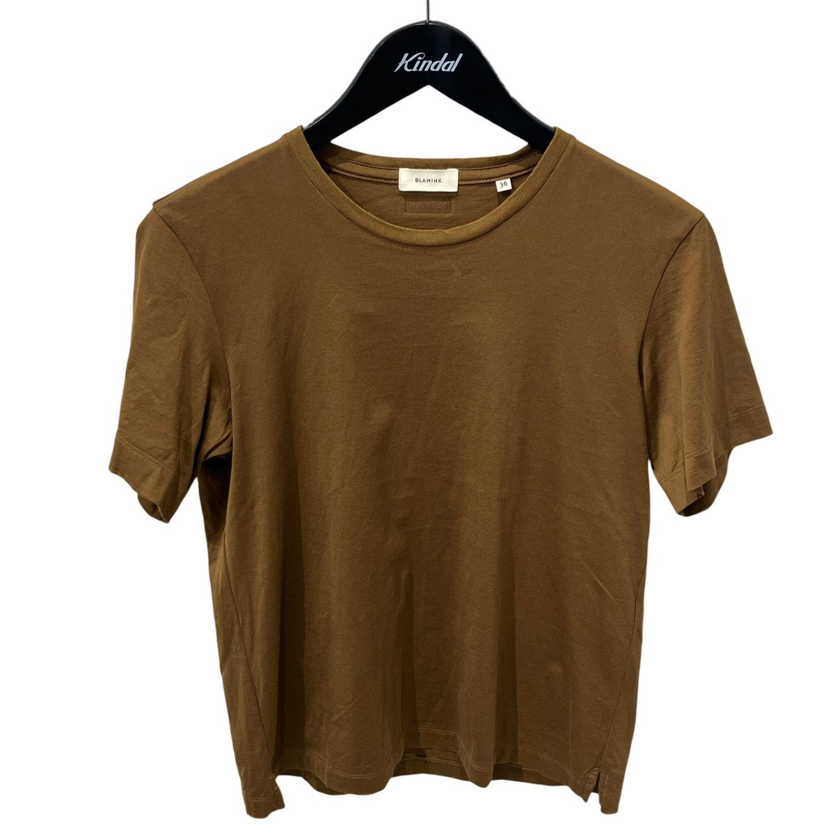 BLAMINK コットンロゴパッチショートスリーブTシャツ半袖Tシャツ7917-299-0055 古着・中古-1枚目のアイテム画像