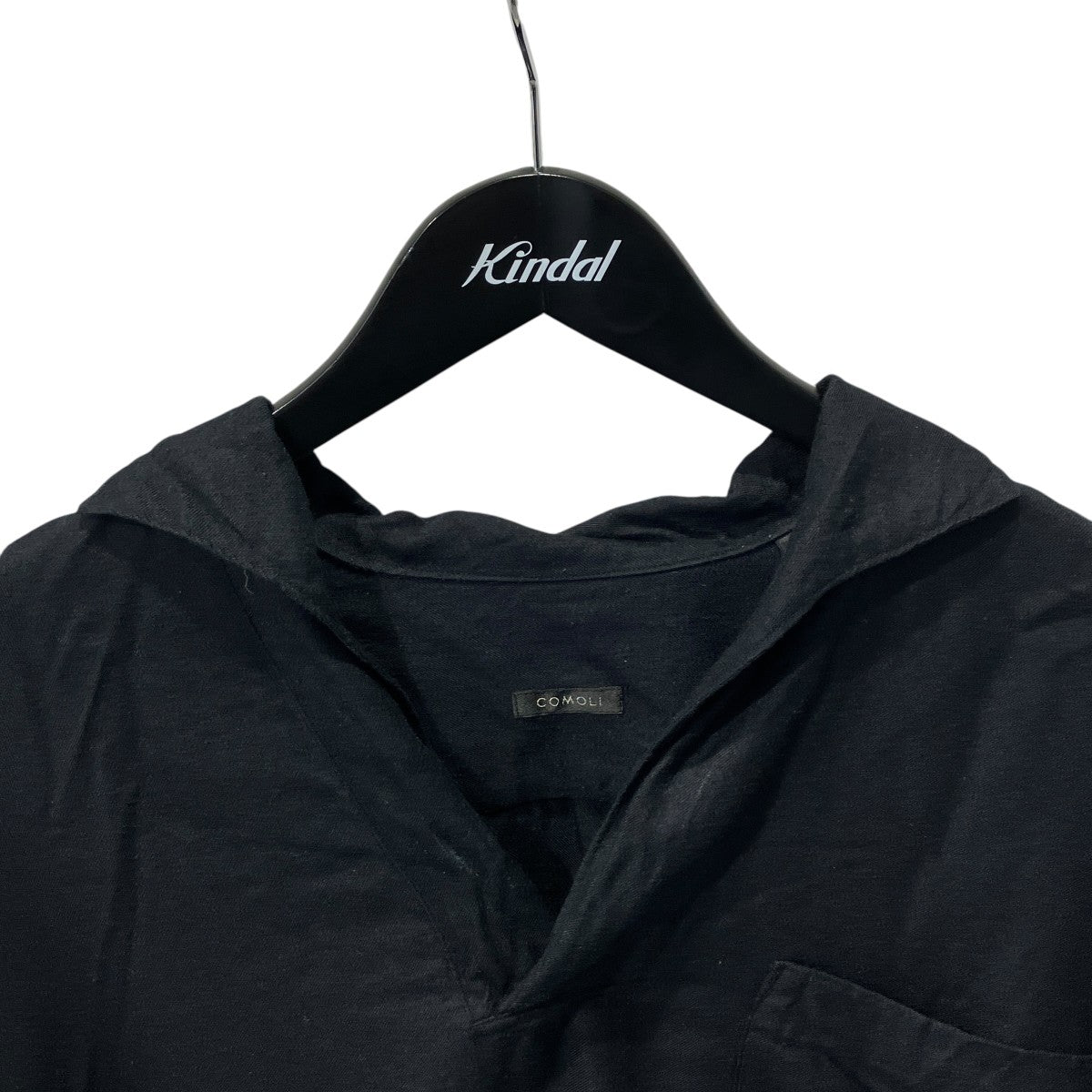 COMOLI スキッパーシャツV01-02004 古着・中古-3枚目のアイテム画像