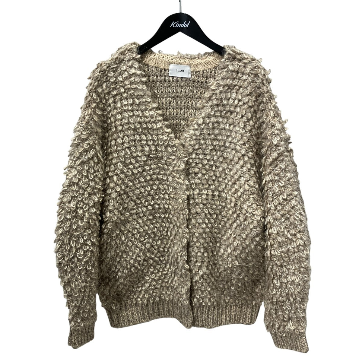 MIX LOOP MOHAIR KNIT CARDIGANニットカーディガン15106-2182