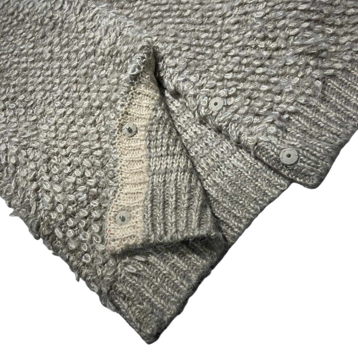 MIX LOOP MOHAIR KNIT CARDIGANニットカーディガン15106-2182