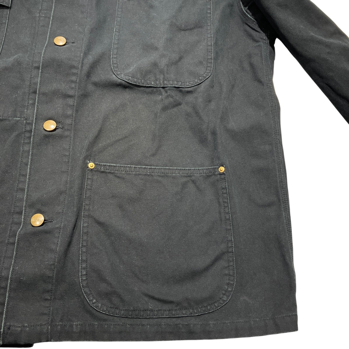 orSlow RELAX FIT OXFORD COVERALLカバーオール 古着・中古-6枚目のアイテム画像