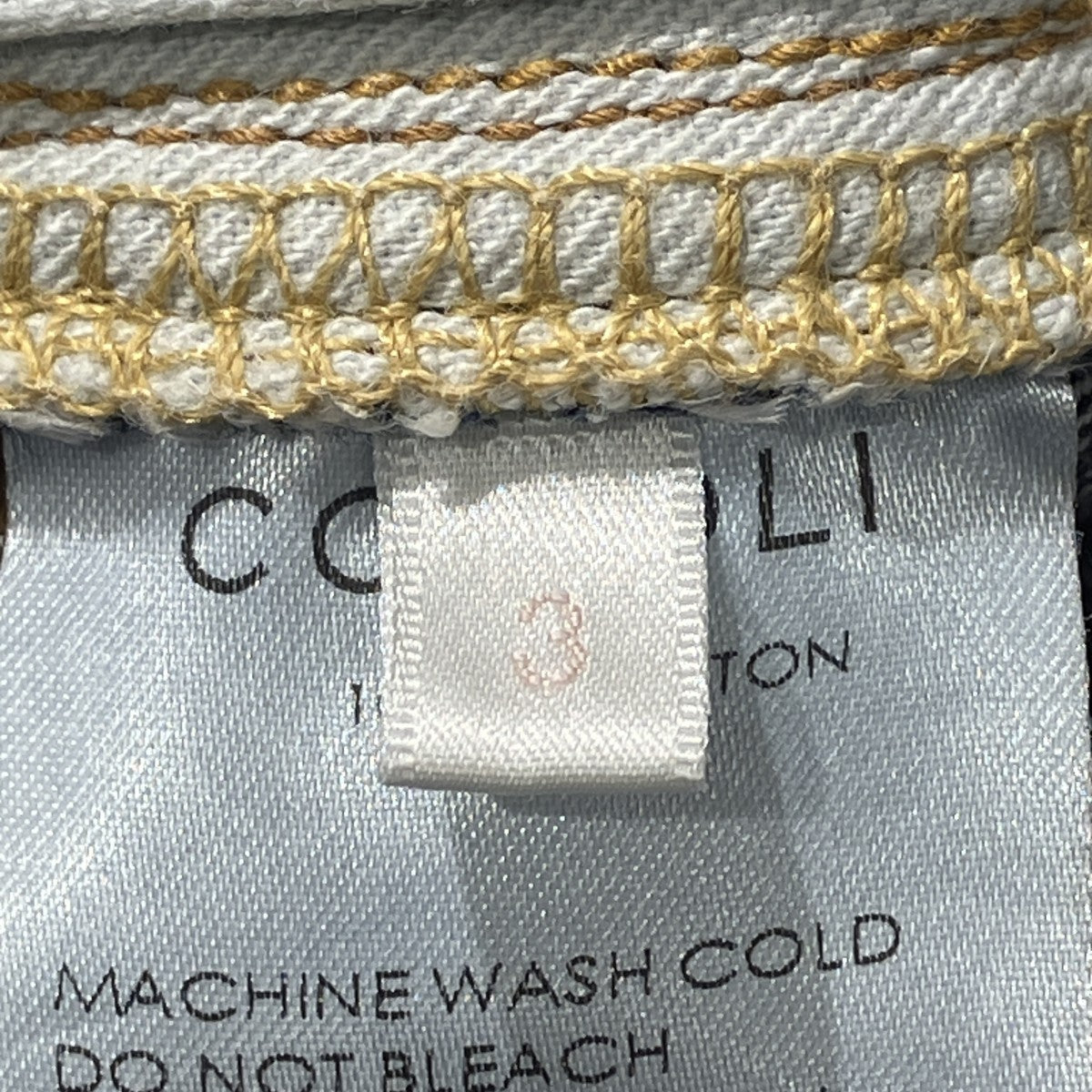 COMOLI Denim 5P PantsデニムパンツY03-03003 古着・中古-6枚目のアイテム画像