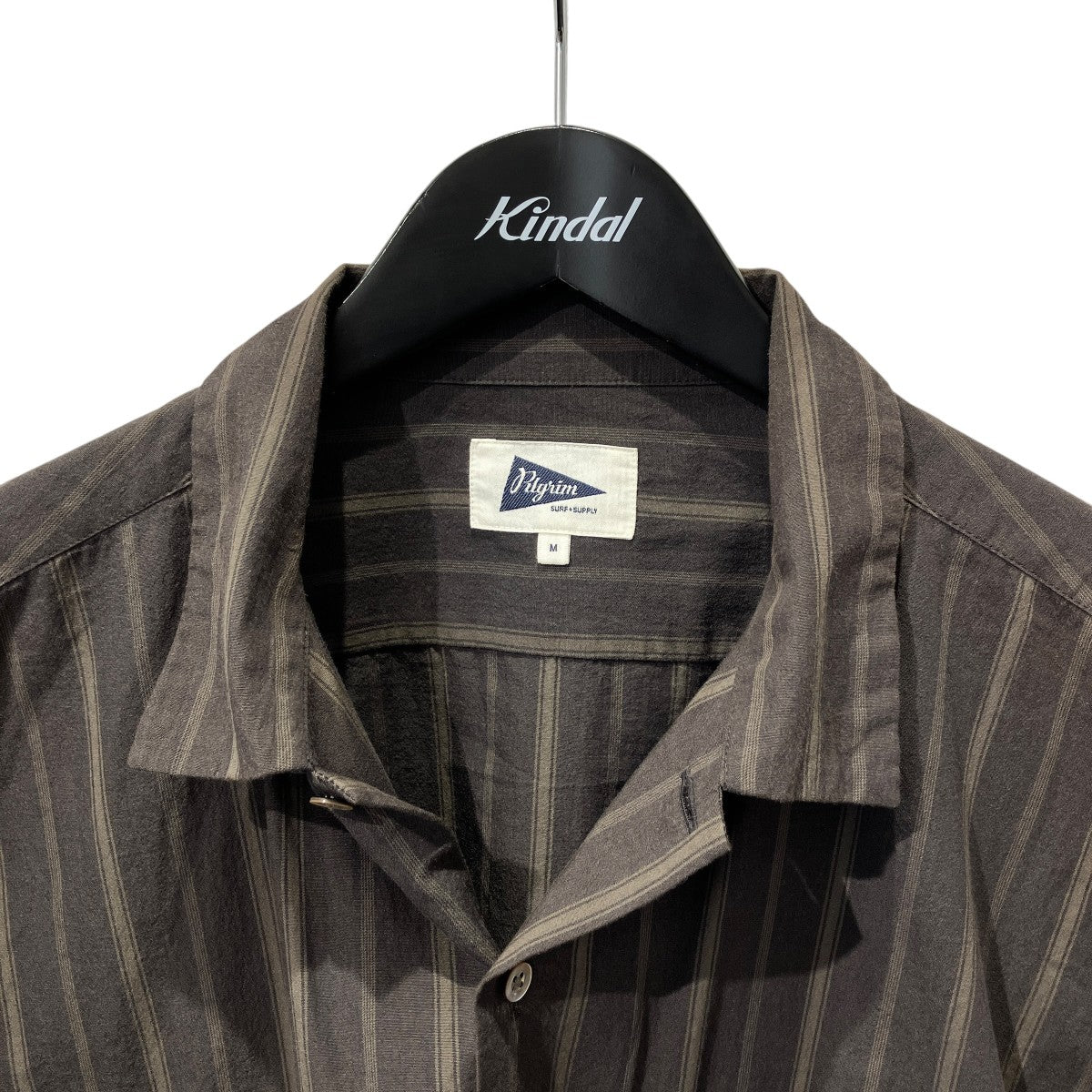26SSVincent Longsleeve Shirtストライプ長袖シャツ36-11-0539-065
