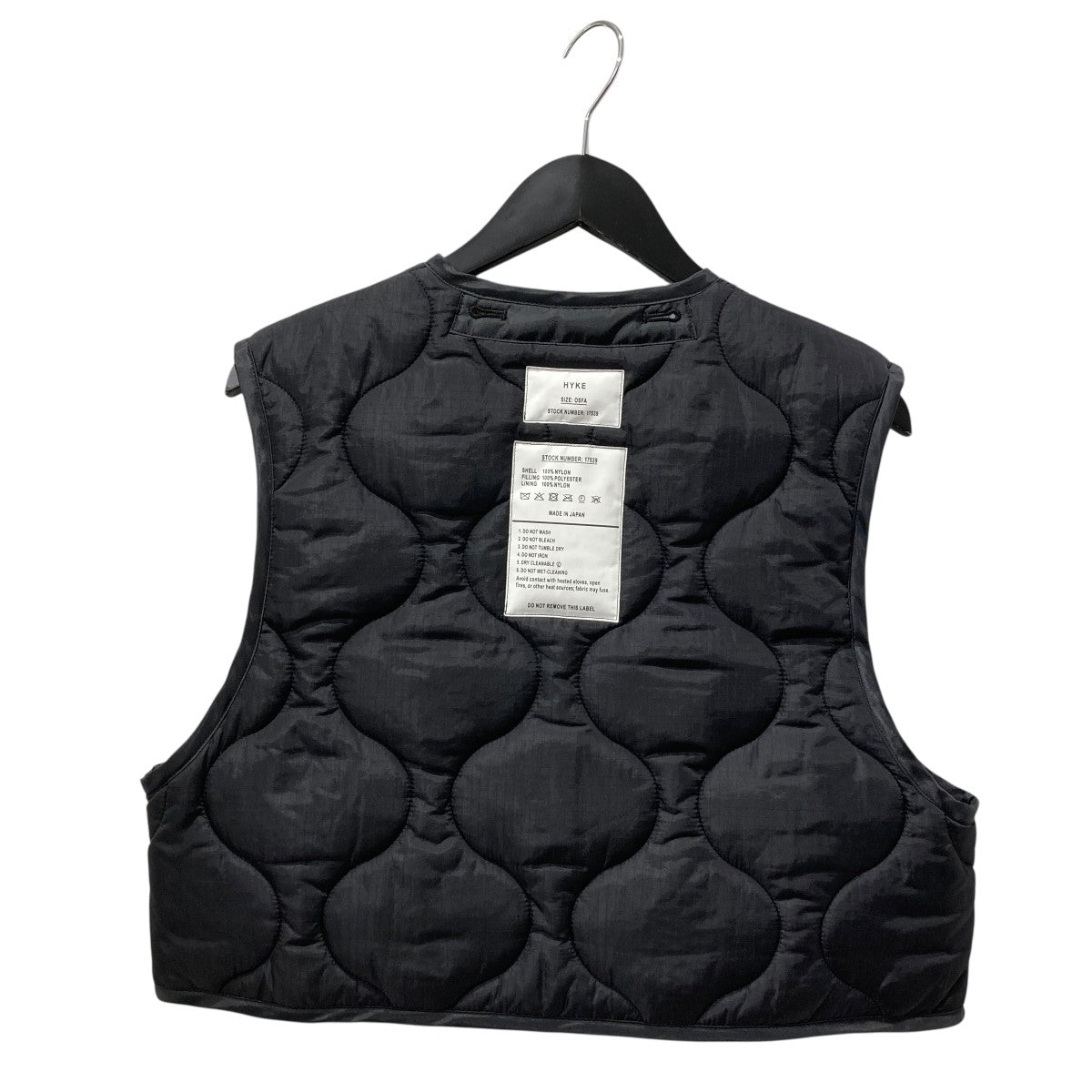QUILTED CROPPED VEST中綿ベスト17539