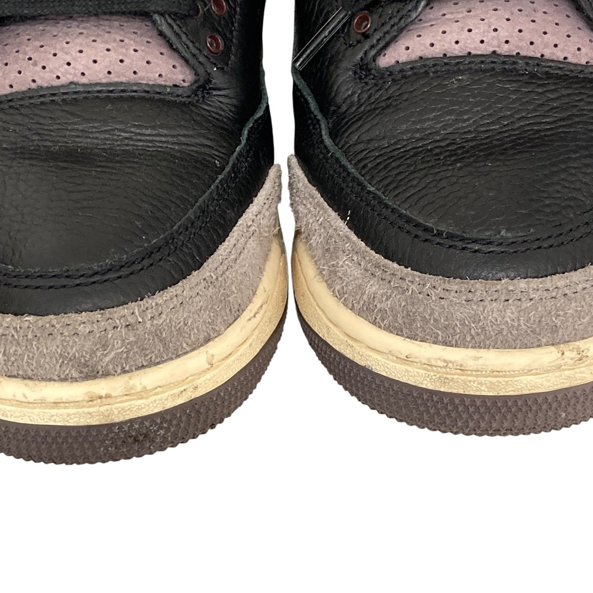 Air Jordan 3 Retro OG SP Black and Flat Pewter WYWSハイカットスニーカーF24811-001