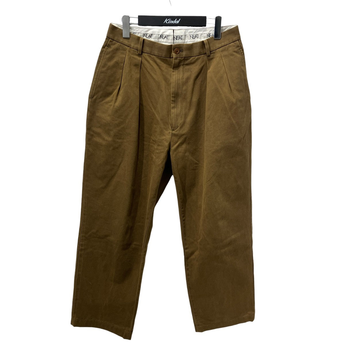 Chino - Fade Brownコットンチノパンツ