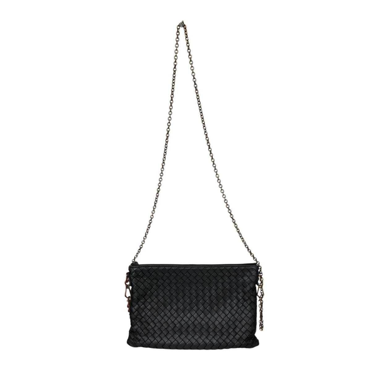 BOTTEGA VENETA イントレチャートチェーンショルダーバッグ 古着・中古-2枚目のアイテム画像