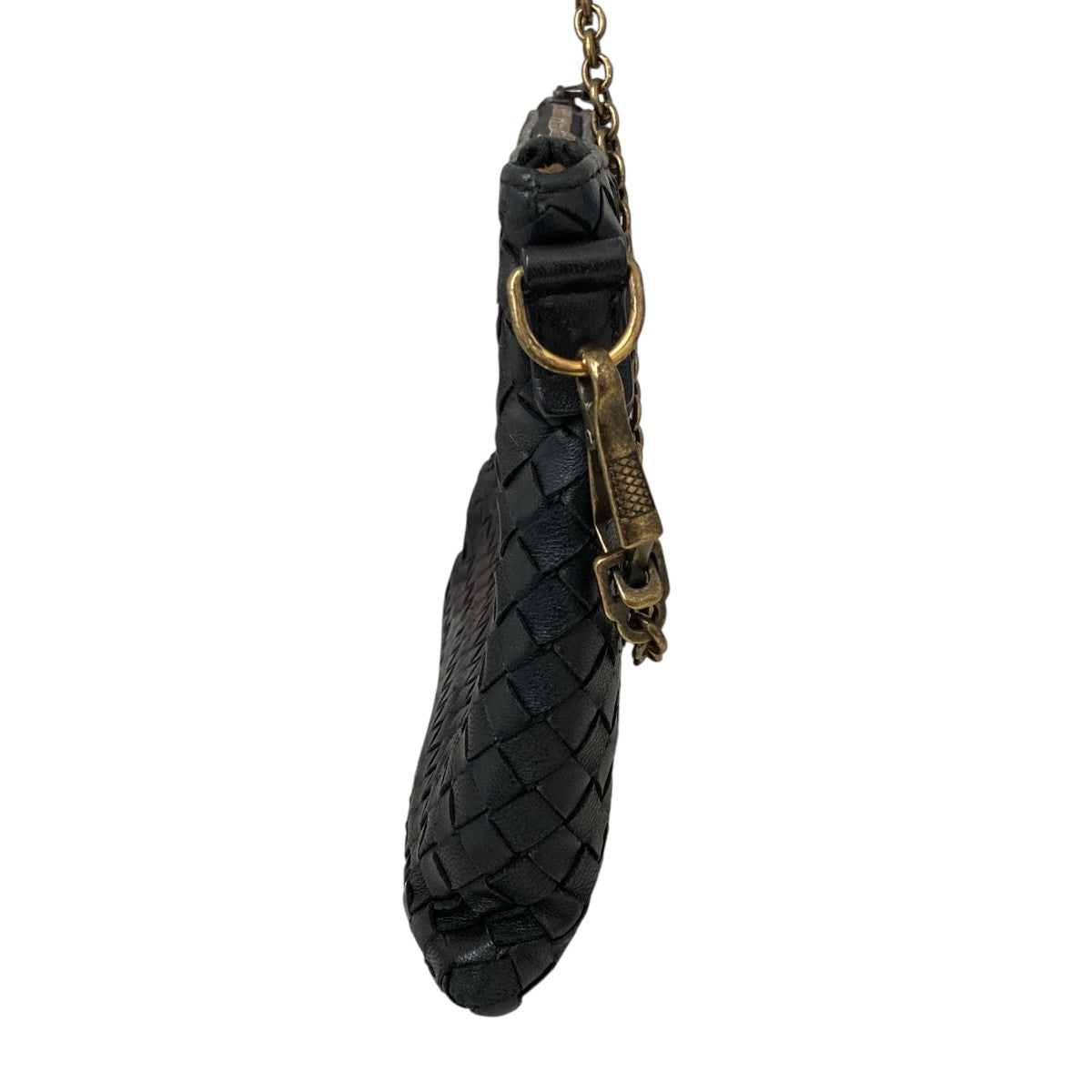 BOTTEGA VENETA イントレチャートチェーンショルダーバッグ 古着・中古-3枚目のアイテム画像