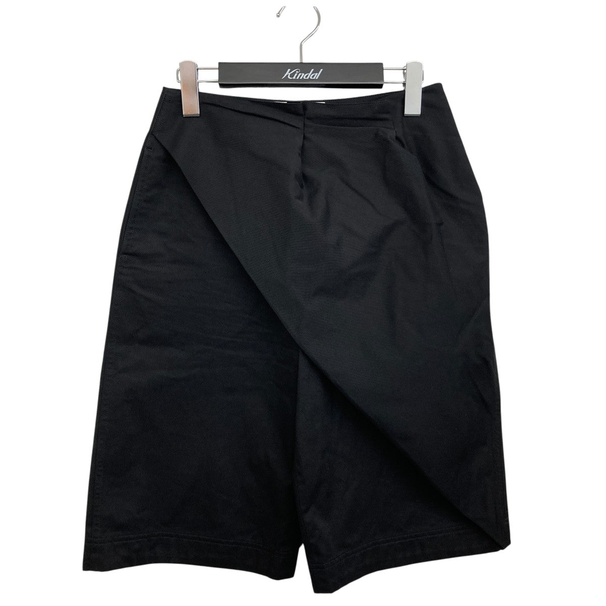 Logo Patch Pleated Cotton Shortsハーフパンツ1727170