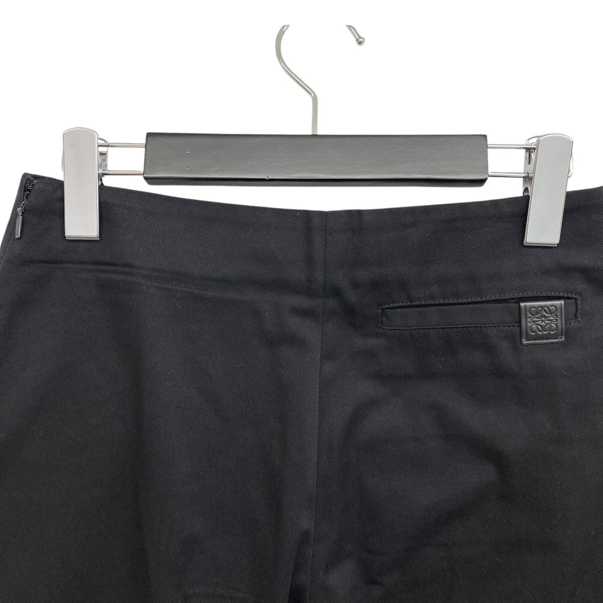 Logo Patch Pleated Cotton Shortsハーフパンツ1727170