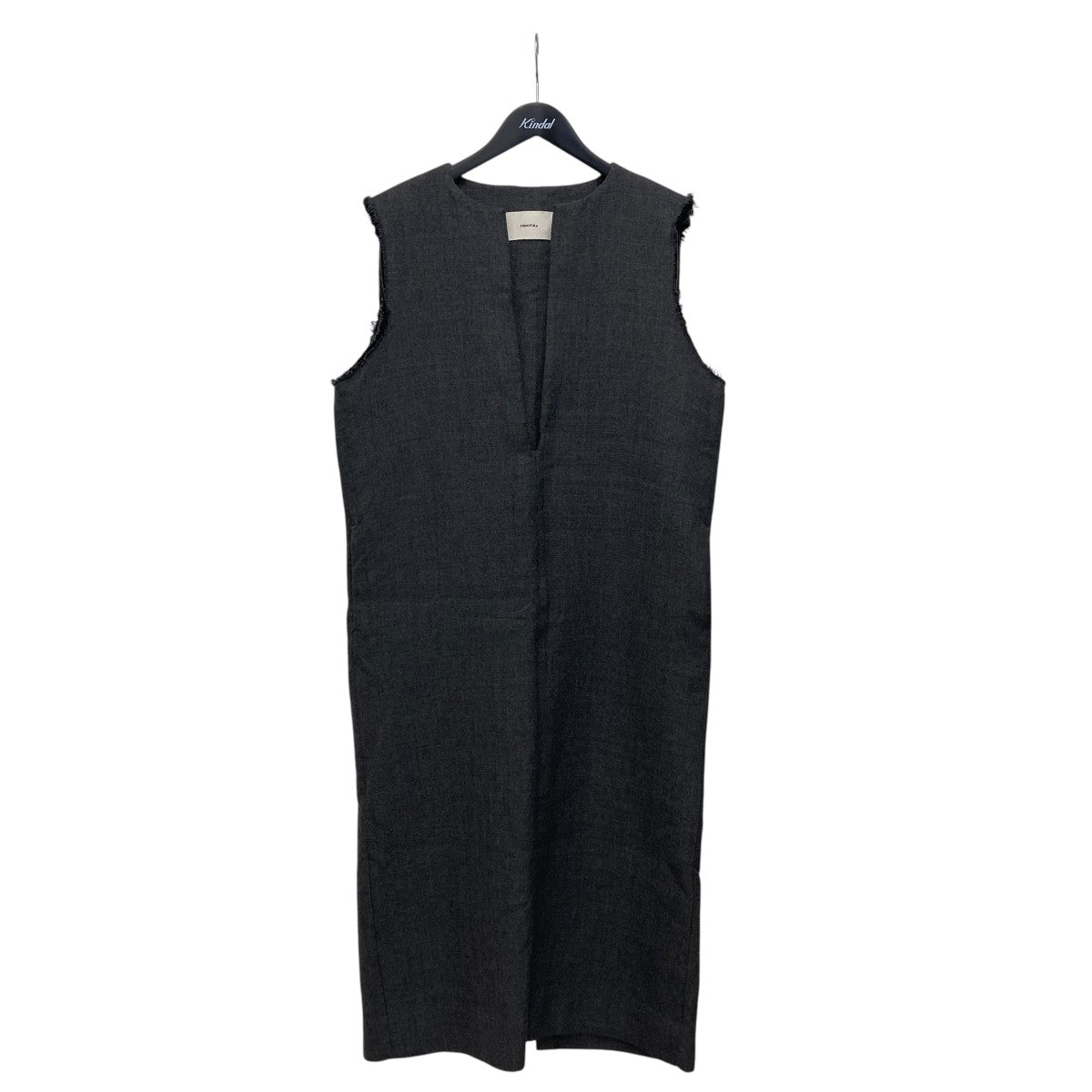 23AWDoubleface Wool Keyneck Dresワンピース12320308