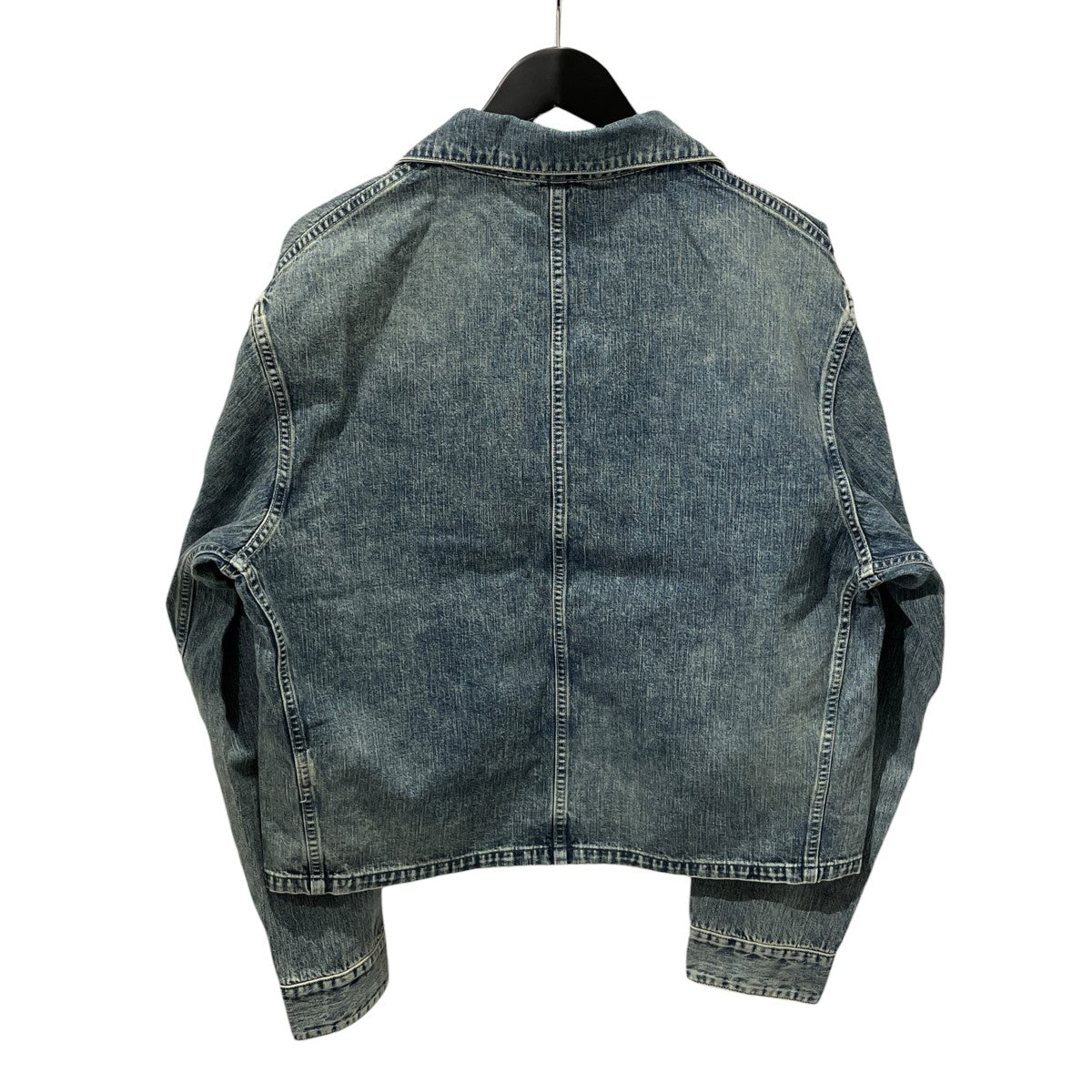 26AWFADED LIGHT DENIM SHORT COVERALLデニムジャケットUBJ65-LC254