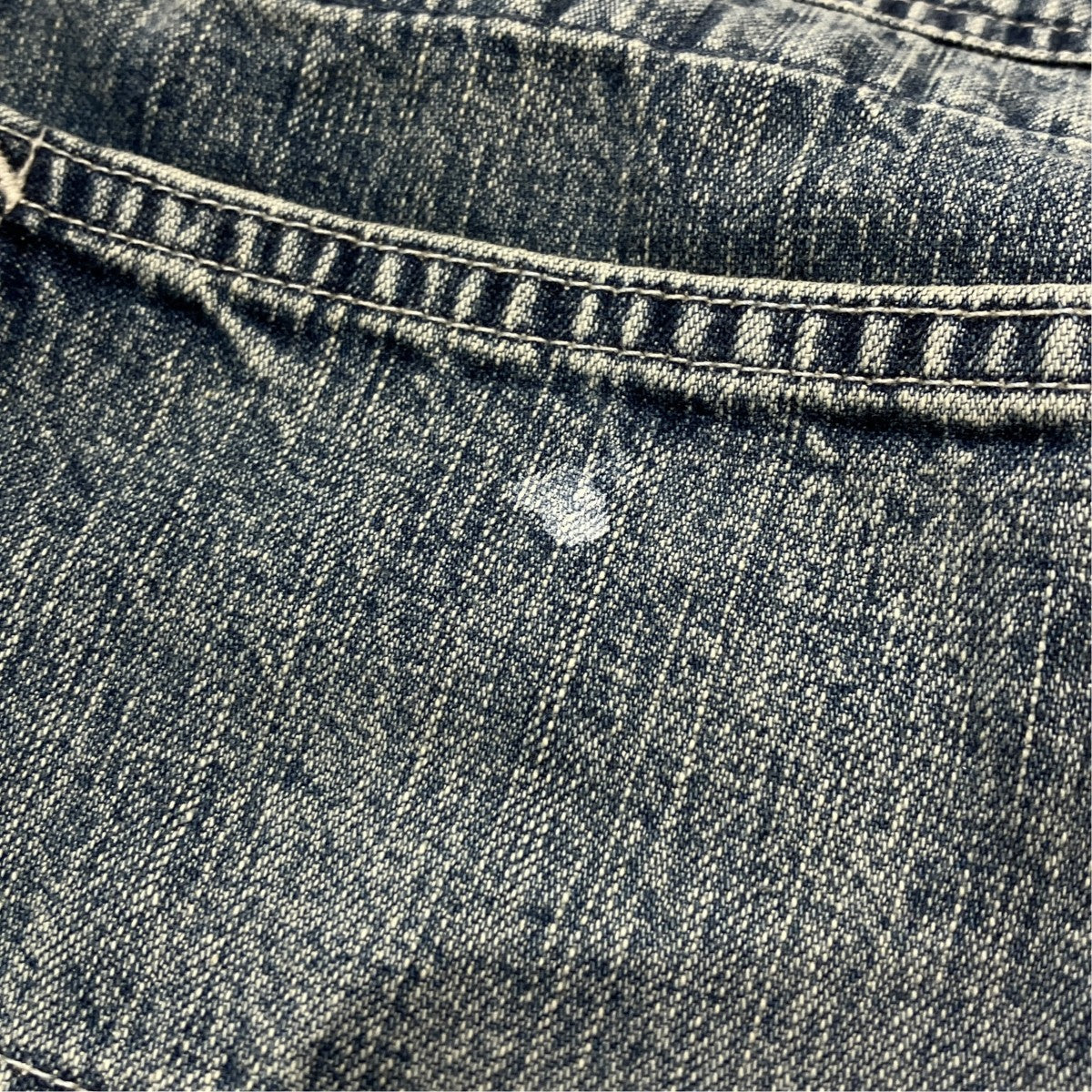 26AWFADED LIGHT DENIM SHORT COVERALLデニムジャケットUBJ65-LC254