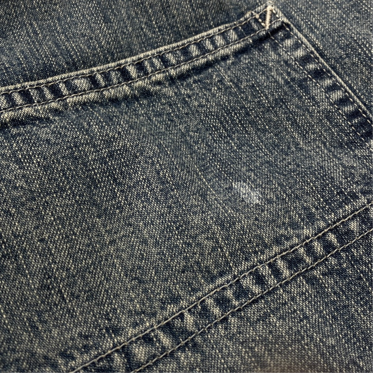 26AWFADED LIGHT DENIM SHORT COVERALLデニムジャケットUBJ65-LC254