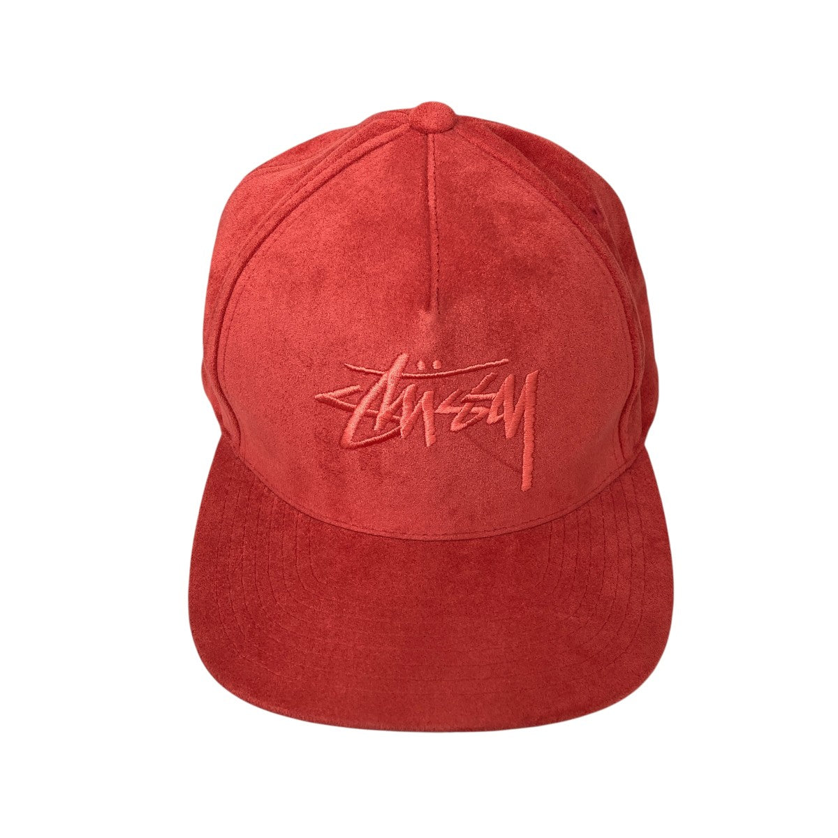 stussy FauxSude Big Stock Snapbackキャップ131414 古着・中古-1枚目のアイテム画像