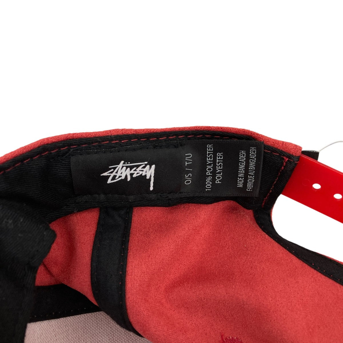 stussy FauxSude Big Stock Snapbackキャップ131414 古着・中古-4枚目のアイテム画像
