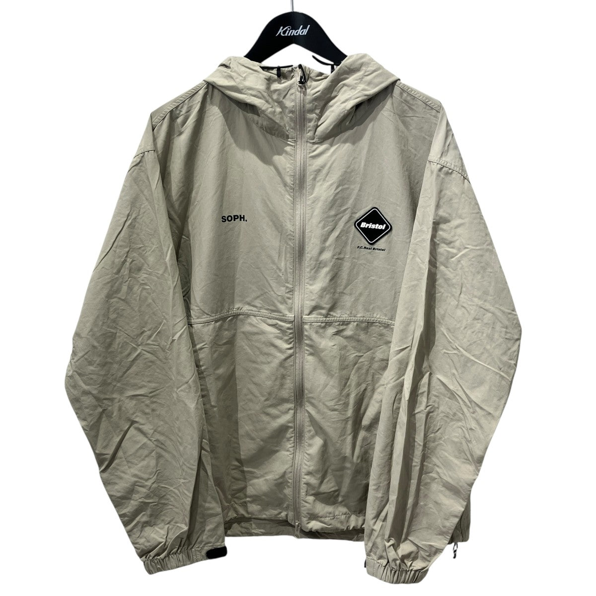 SUPPLEX NYLON HOODED BLOUSONジップアップナイロンジャケットFCRB-250023
