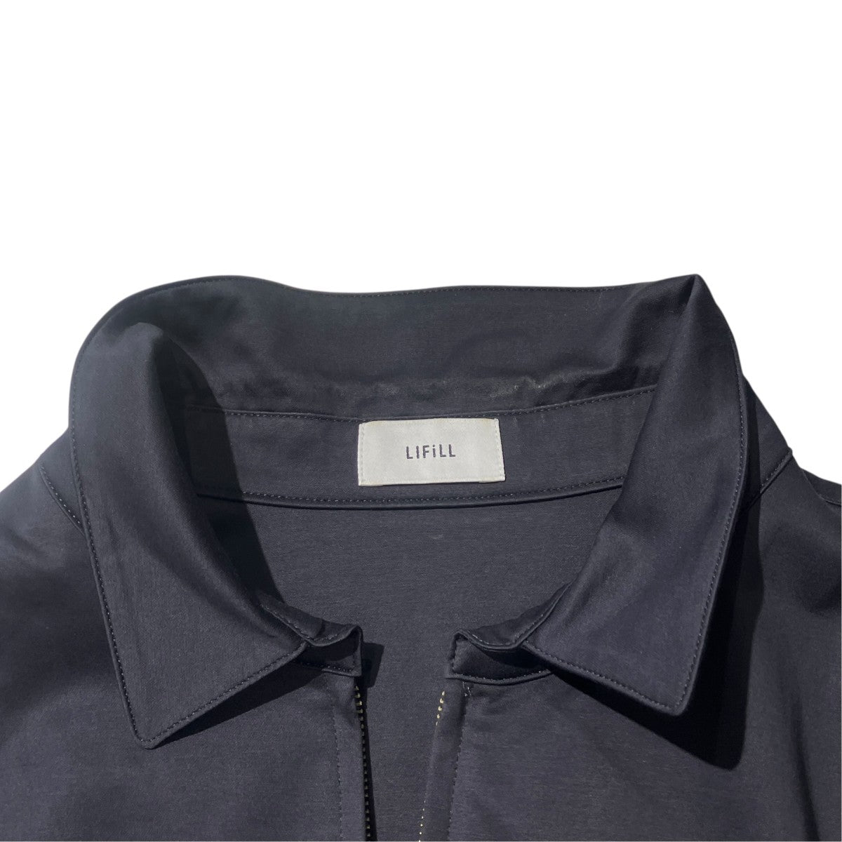 GIZA45 ZIPUP SHIRT BLOUSONジップアップジャケットLF126-09