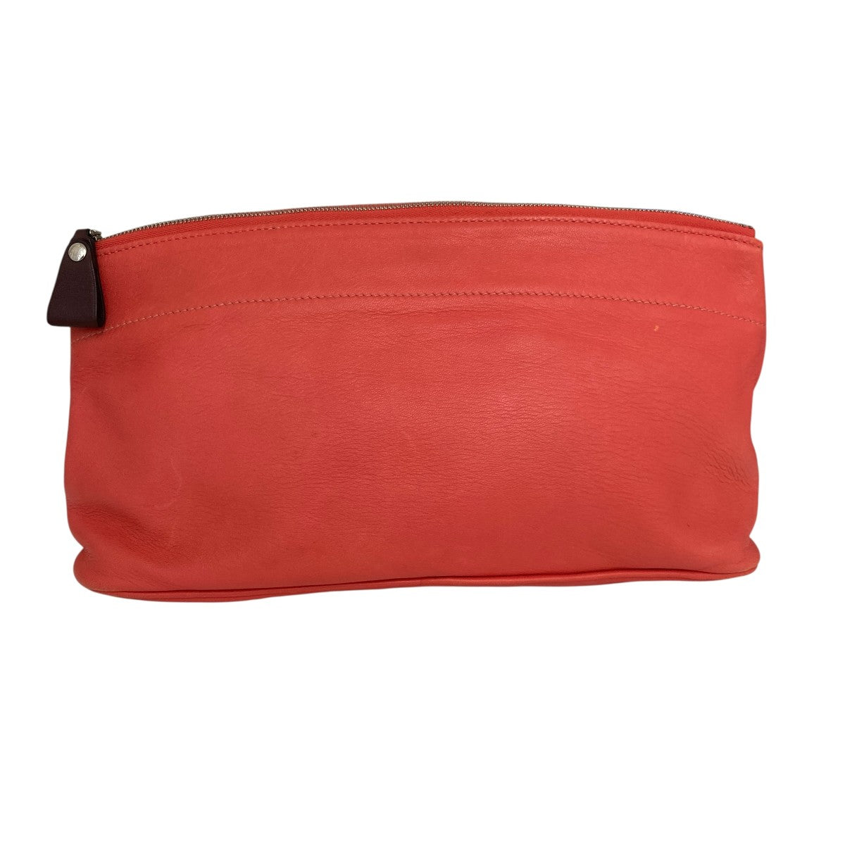 HERMES トユボユMMレザーポーチ 古着・中古-1枚目のアイテム画像